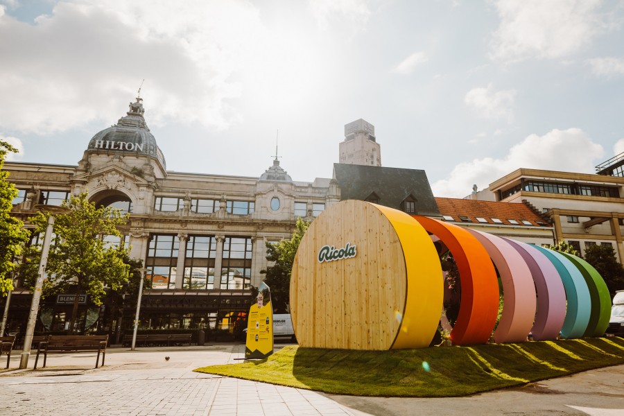 Foto Ricola tunnel van ringen