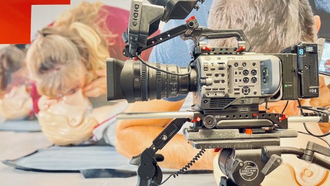 Foto mediatraining Rode Kruis